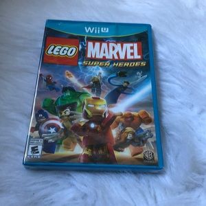 Warner Lego Marvel Super Hero Wii U game. NWOT
